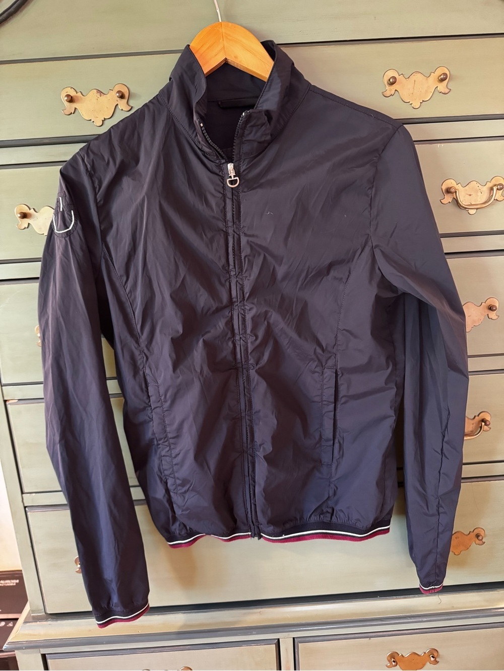 Cavalleria Toscana Selleria Amazzone Technical Riding Jacket, Medium Navy